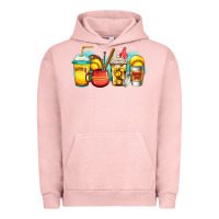 Pigment Salmon softball coffee Urban Hoodie - Jasminsmagicworld