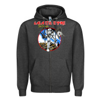 Charcoal Heather international grup music  galactic empire Zipper Hoodie - linhVisuals