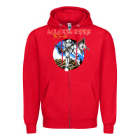Red international grup music  galactic empire Zipper Hoodie - linhVisuals