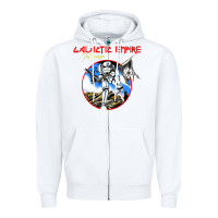 White international grup music  galactic empire Zipper Hoodie - linhVisuals