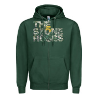 Sports Green THE STONE ROSES GREEN Zipper Hoodie - linhVisuals