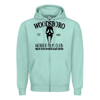 Seafoam woodsboro horror film club scream Zipper Hoodie - linhVisuals