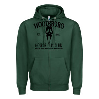 Sports Green woodsboro horror film club scream Zipper Hoodie - linhVisuals