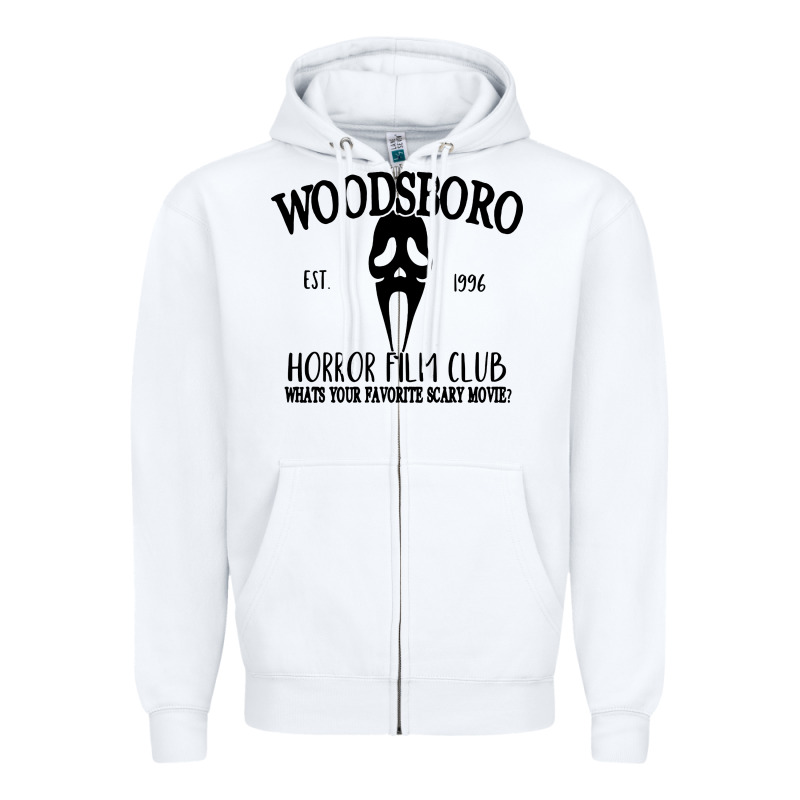 Woodsboro Horror Film Club Scream Zipper Hoodie by linhVisuals | Teevron