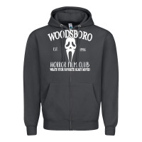 Smoke woodsboro horror film club scream Zipper Hoodie - linhVisuals