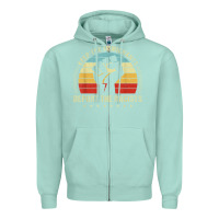Seafoam keep the immigrants deport the racists Zipper Hoodie - linhVisuals