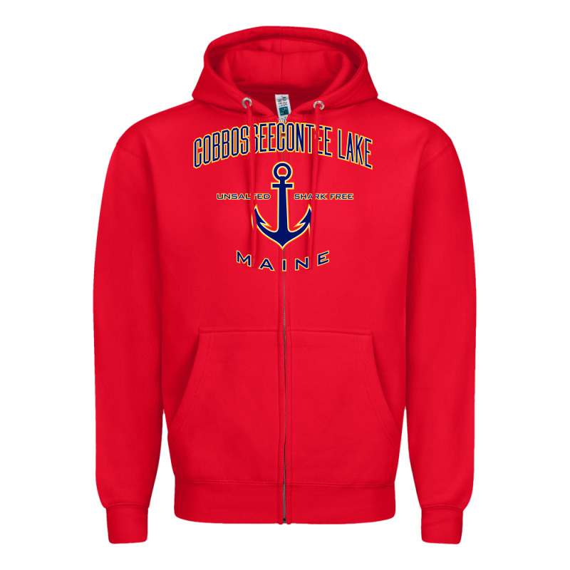 Cobbosseecontee Lake Me Pullover Hoodie Zipper Hoodie by linhVisuals | Teevron
