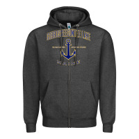 Charcoal Heather cobbosseecontee lake me pullover hoodie Zipper Hoodie - linhVisuals