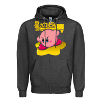 Charcoal Heather kirby Zipper Hoodie - linhVisuals