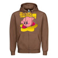 Chestnut kirby Zipper Hoodie - linhVisuals