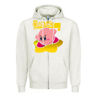 Oatmeal Heather kirby Zipper Hoodie - linhVisuals