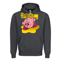 Smoke kirby Zipper Hoodie - linhVisuals