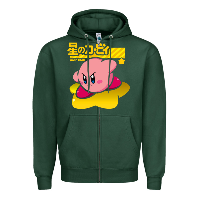 Kirby Zipper Hoodie by linhVisuals | Teevron
