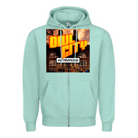 Seafoam Owl City Adam Young Zipper Hoodie - linhVisuals