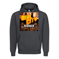 Smoke Owl City Adam Young Zipper Hoodie - linhVisuals