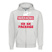 Dove Grey cruise drinking package t shirt Zipper Hoodie - linhVisuals