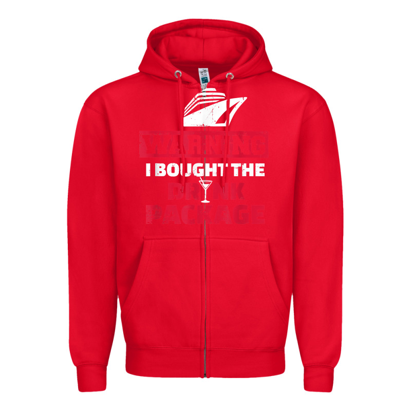 Cruise Drinking Package T Shirt Zipper Hoodie by linhVisuals | Teevron