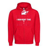 Red cruise drinking package t shirt Zipper Hoodie - linhVisuals