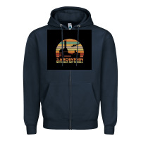 Navy 3.6 roentgen not terrible Zipper Hoodie - linhVisuals