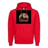 Red 3.6 roentgen not terrible Zipper Hoodie - linhVisuals