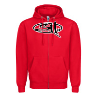 Red 311 the build Zipper Hoodie - linhVisuals