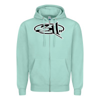 Seafoam 311 the build Zipper Hoodie - linhVisuals