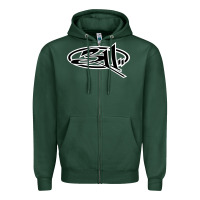 Sports Green 311 the build Zipper Hoodie - linhVisuals