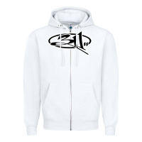 White 311 the build Zipper Hoodie - linhVisuals