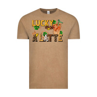 Vintage Coffee lucky a latte Vintage Tee - FaDigitalArtStudio