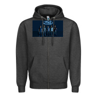 Charcoal Heather 311 megow Zipper Hoodie - linhVisuals
