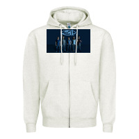 Oatmeal Heather 311 megow Zipper Hoodie - linhVisuals