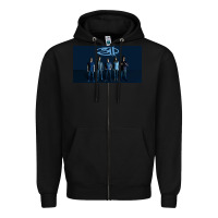 Black 311 megow Zipper Hoodie - linhVisuals