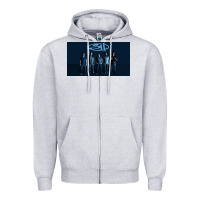 Heather Grey 311 megow Zipper Hoodie - linhVisuals