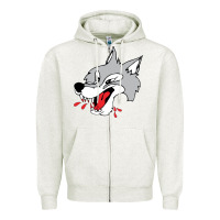 Oatmeal Heather sudbury wolves Zipper Hoodie - linhVisuals