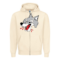 Sandshell sudbury wolves Zipper Hoodie - linhVisuals