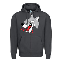 Smoke sudbury wolves Zipper Hoodie - linhVisuals