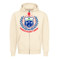 Sandshell samoa rugby Zipper Hoodie - linhVisuals