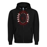 Black Union College Zipper Hoodie - linhVisuals