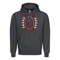 Smoke Union College Zipper Hoodie - linhVisuals