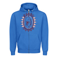 True Royal Union College Zipper Hoodie - linhVisuals