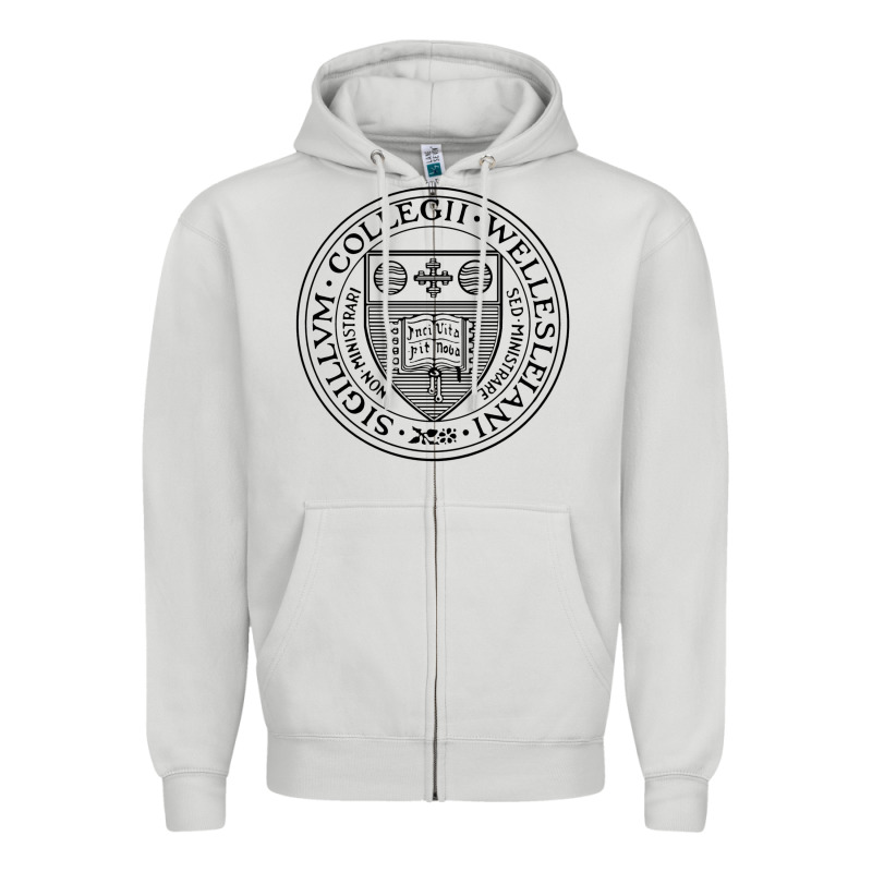 Wellesley College Zipper Hoodie by linhVisuals | Teevron