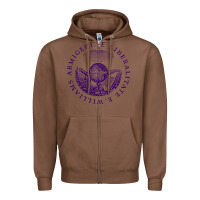 Chestnut Williams College Zipper Hoodie - linhVisuals