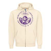 Sandshell Williams College Zipper Hoodie - linhVisuals