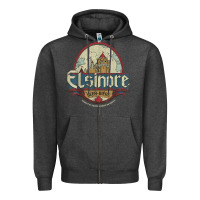 Charcoal Heather elsinore beer 1983 t shirt Zipper Hoodie - linhVisuals