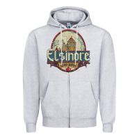 Heather Grey elsinore beer 1983 t shirt Zipper Hoodie - linhVisuals