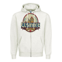 Oatmeal Heather elsinore beer 1983 t shirt Zipper Hoodie - linhVisuals