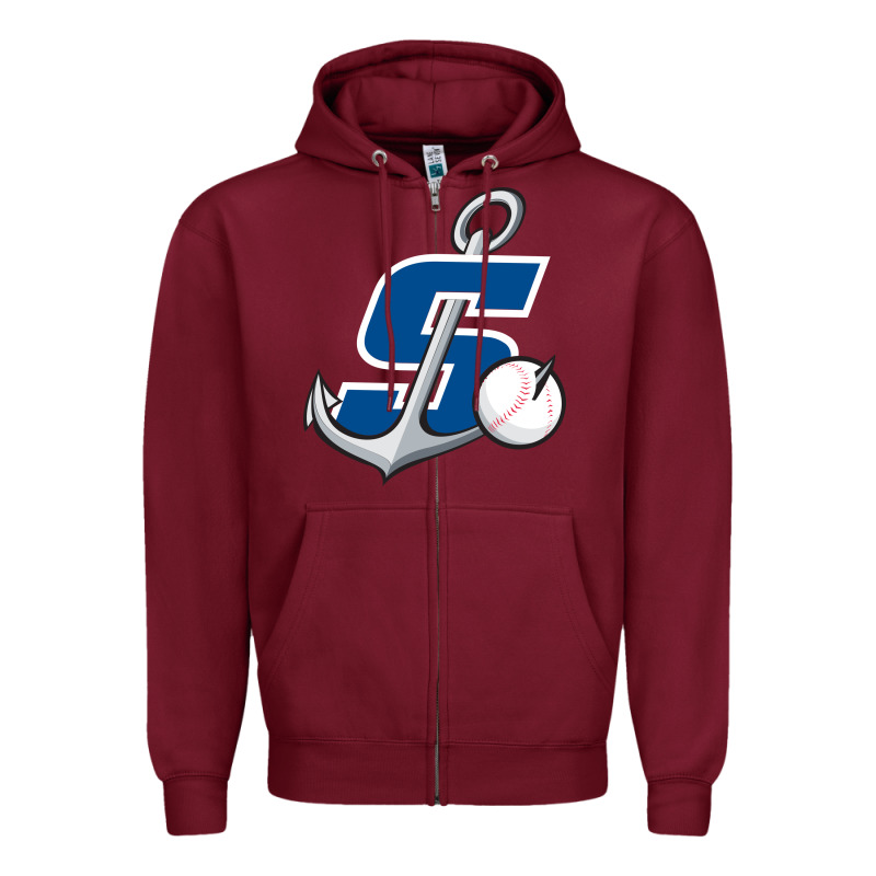 Stockton Ports Baseball Zipper Hoodie by linhVisuals | Teevron