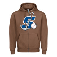 Chestnut stockton ports baseball Zipper Hoodie - linhVisuals