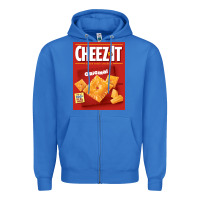 True Royal cheez it original box front sweatshirt Zipper Hoodie - linhVisuals