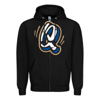 Black rancho cucamonga quakes Zipper Hoodie - linhVisuals